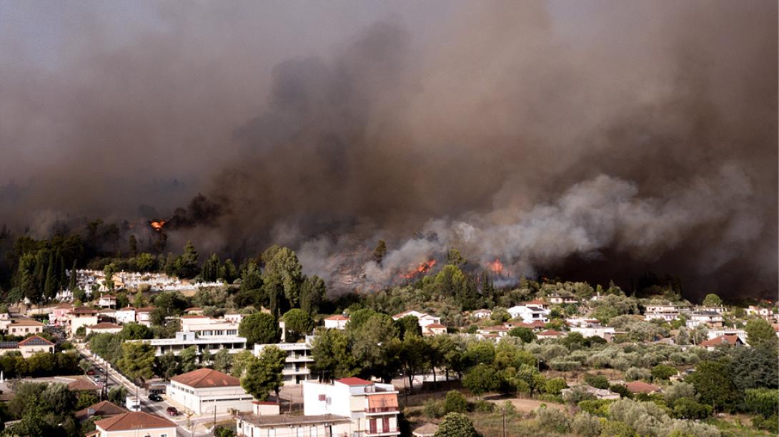 αρχαία ολυμπία- φωτιά