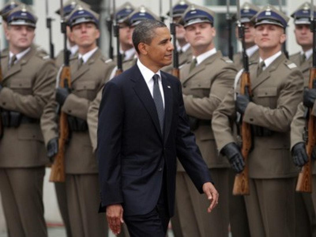 O Ομπάμα στη Βαρσοβία