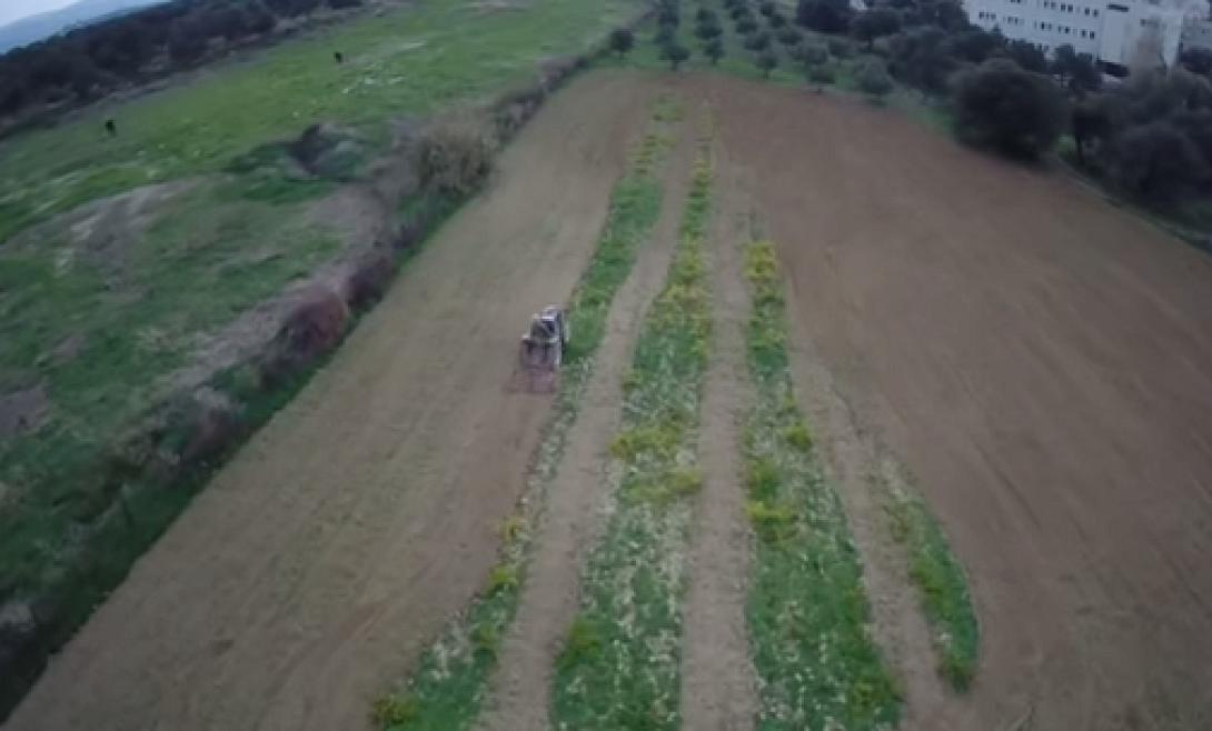 Το όργωμα των χωραφιών στο Ηράκλειο ... από ψηλά (βίντεο)