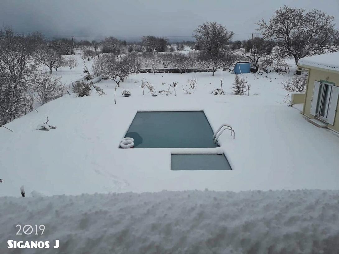 οροπέδιο χιόνια 2019