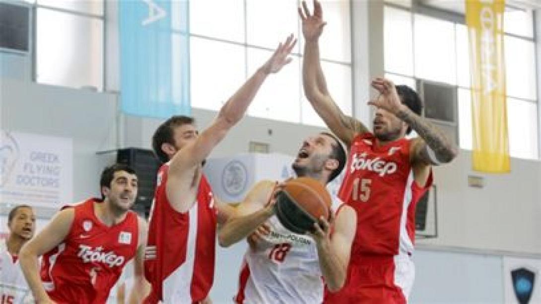 A1 μπάσκετ: Κηφισιά-Ολυμπιακός 67-75