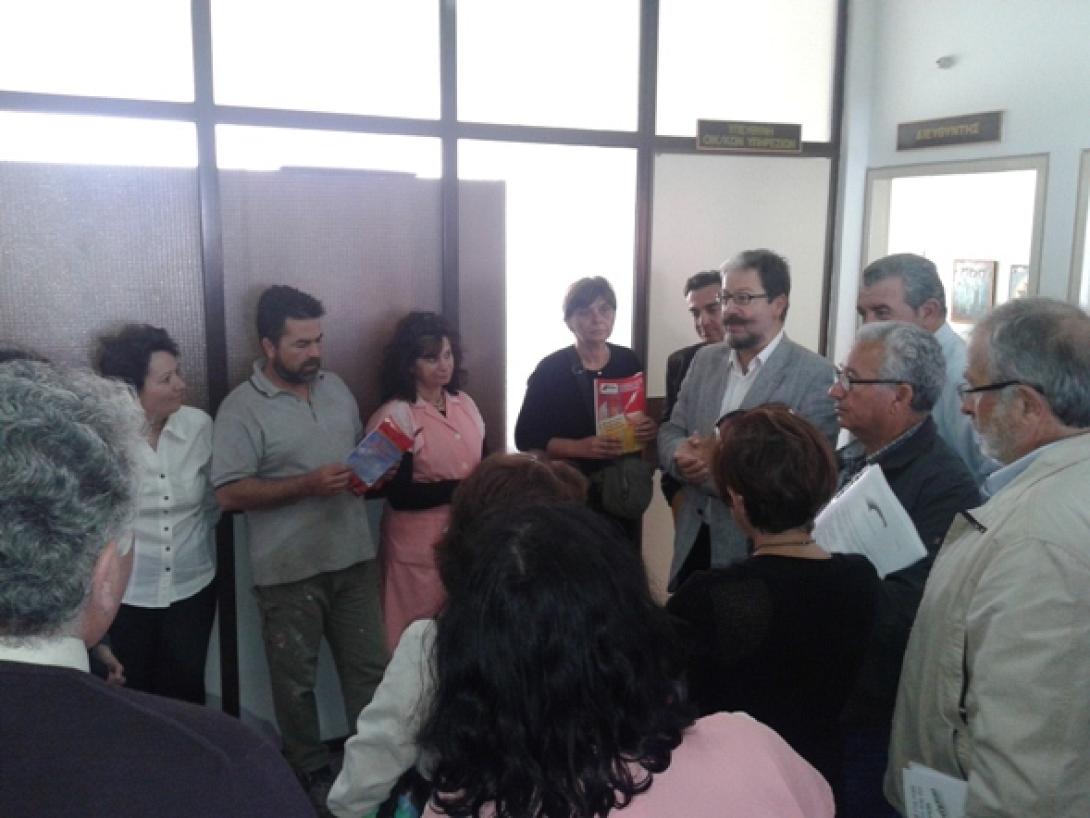 Επαφές Μ.Κριτσωτάκη και Η.Λυγερού με φορείς και υπηρεσίες 