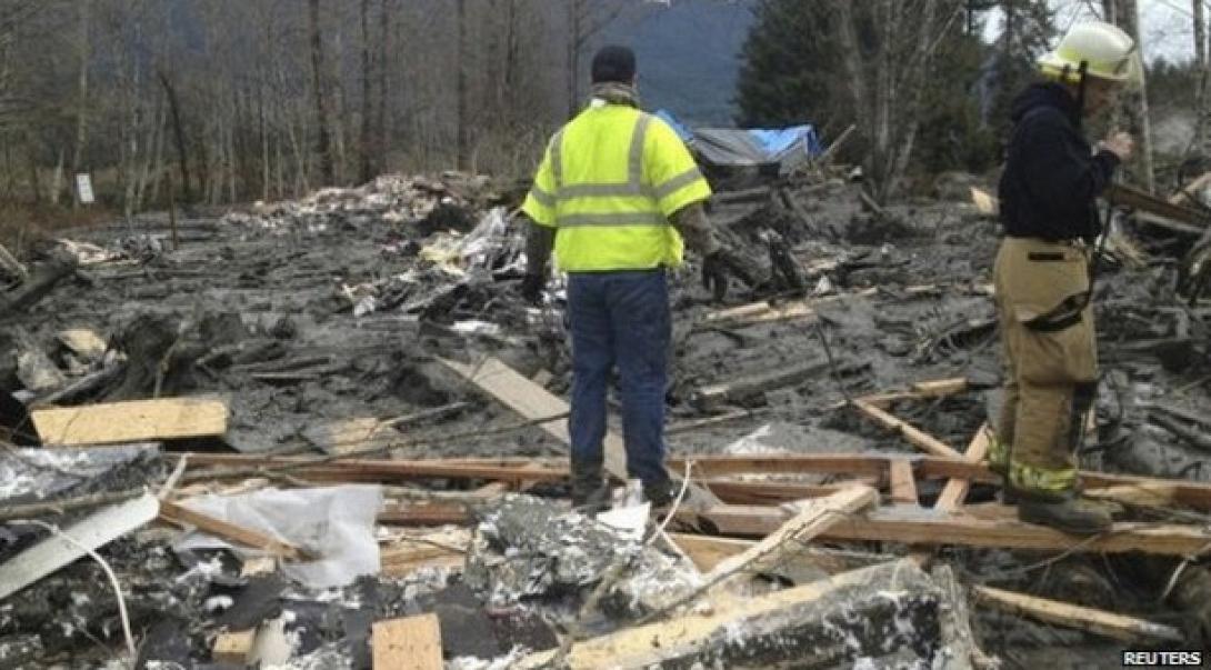  Είκοσι τέσσερις νεκροί και κανένα ίχνος επιζώντων από την κατολίσθηση στην Πολιτεία της Ουάσινγκτον