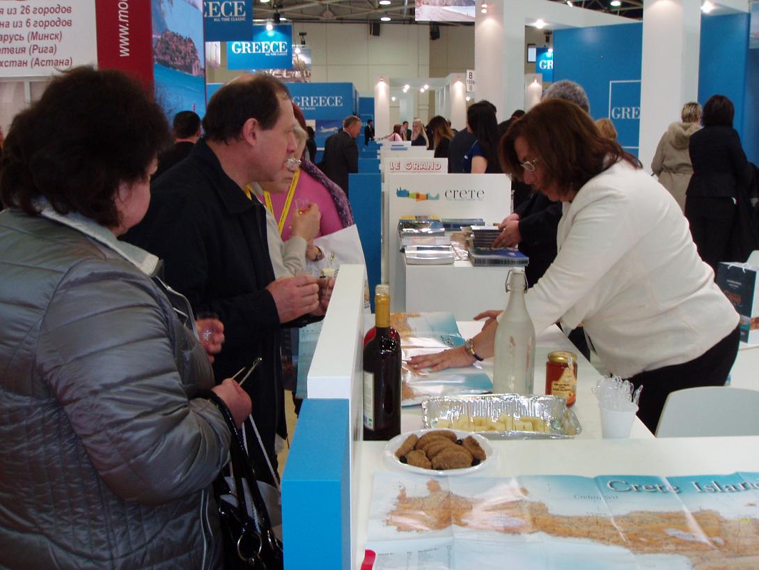 Μεγάλο τουριστικό ενδιαφέρον για την Κρήτη στην έκθεση της Μόσχας