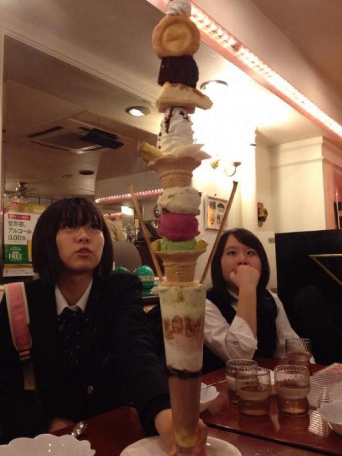 Παγωτό ύψους... 1,5 μέτρου, κατά παραγγελία