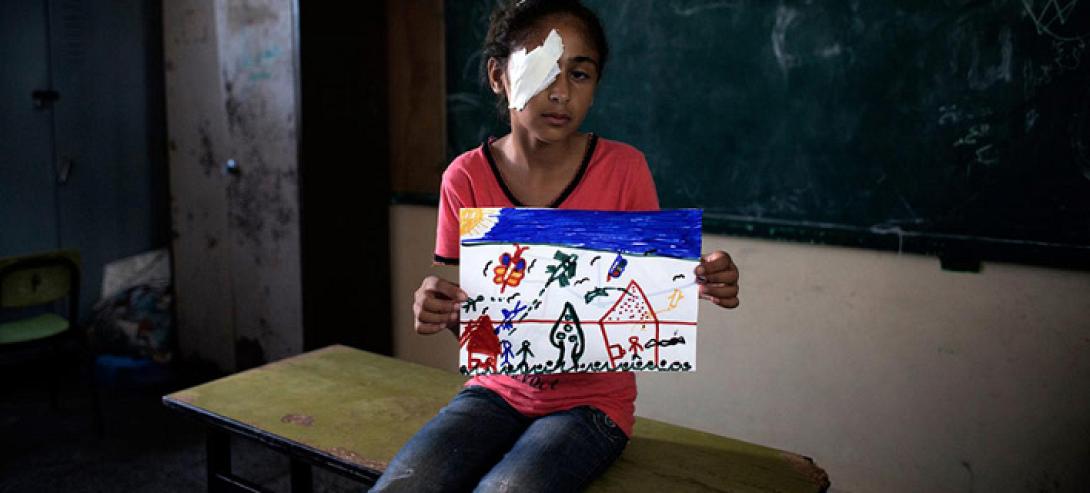 Η φρίκη, αποτυπωμένη στις ψυχές των παιδιών της Γάζας (φωτογραφίες)