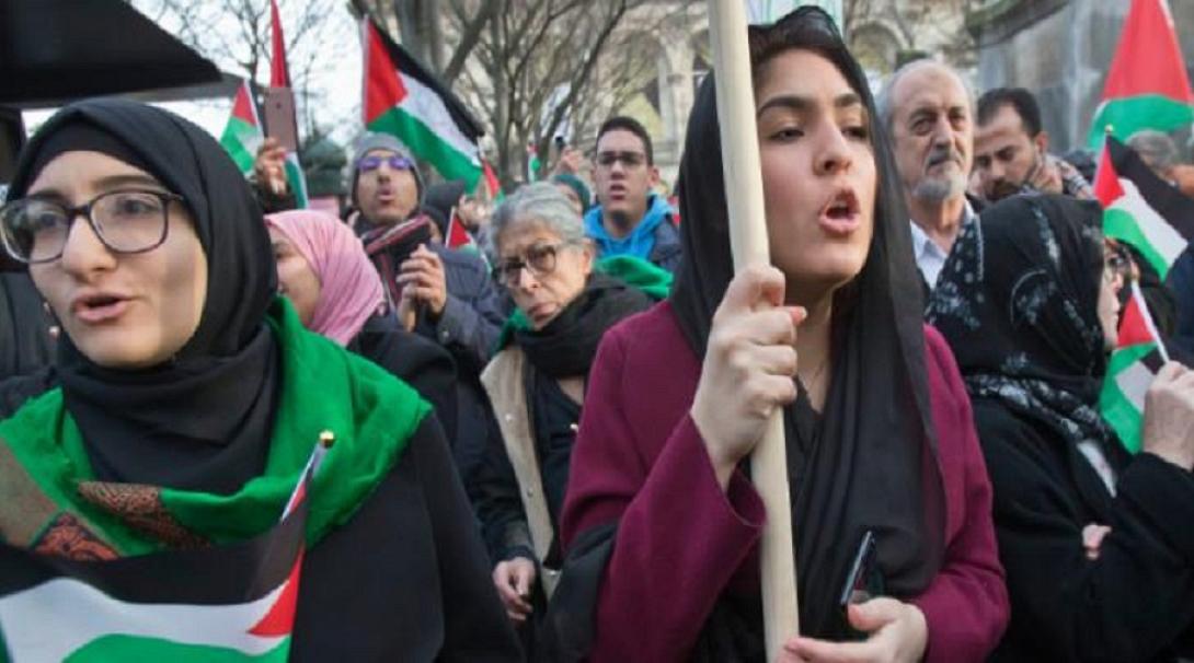 Διαδήλωση στην Παλαιστίνη