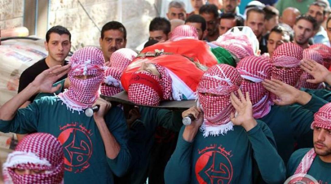 παλαιστινιοι κηδεια