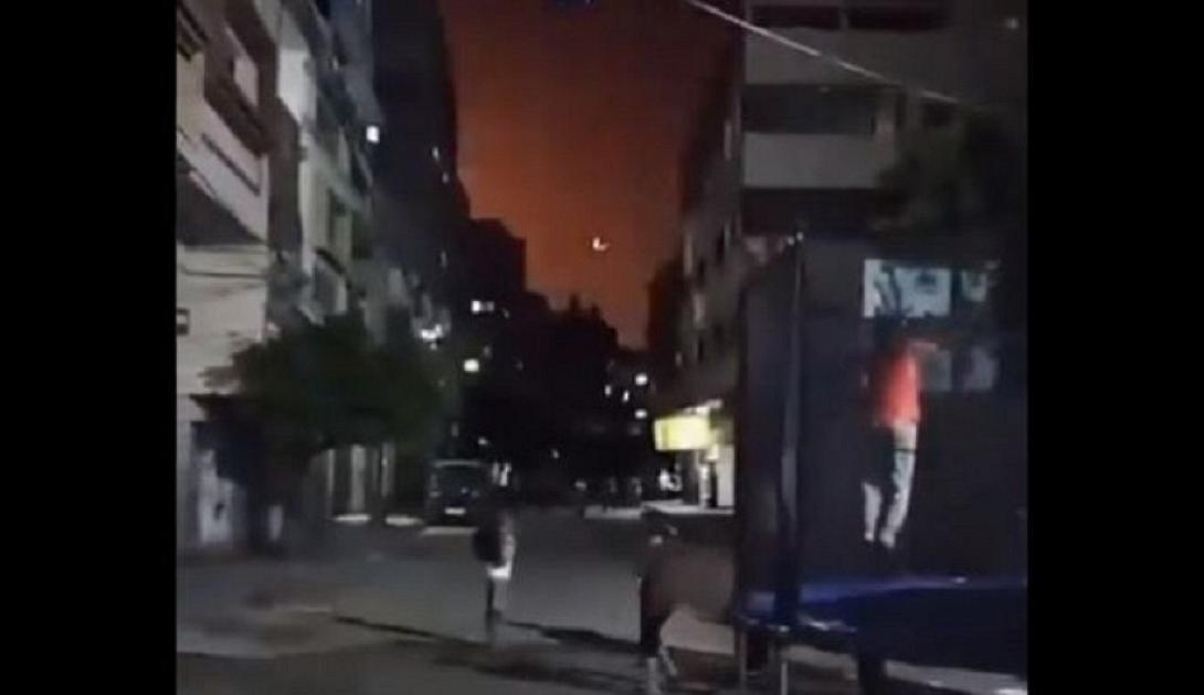 παλαιστινη - παιδια στο τραμπολινο