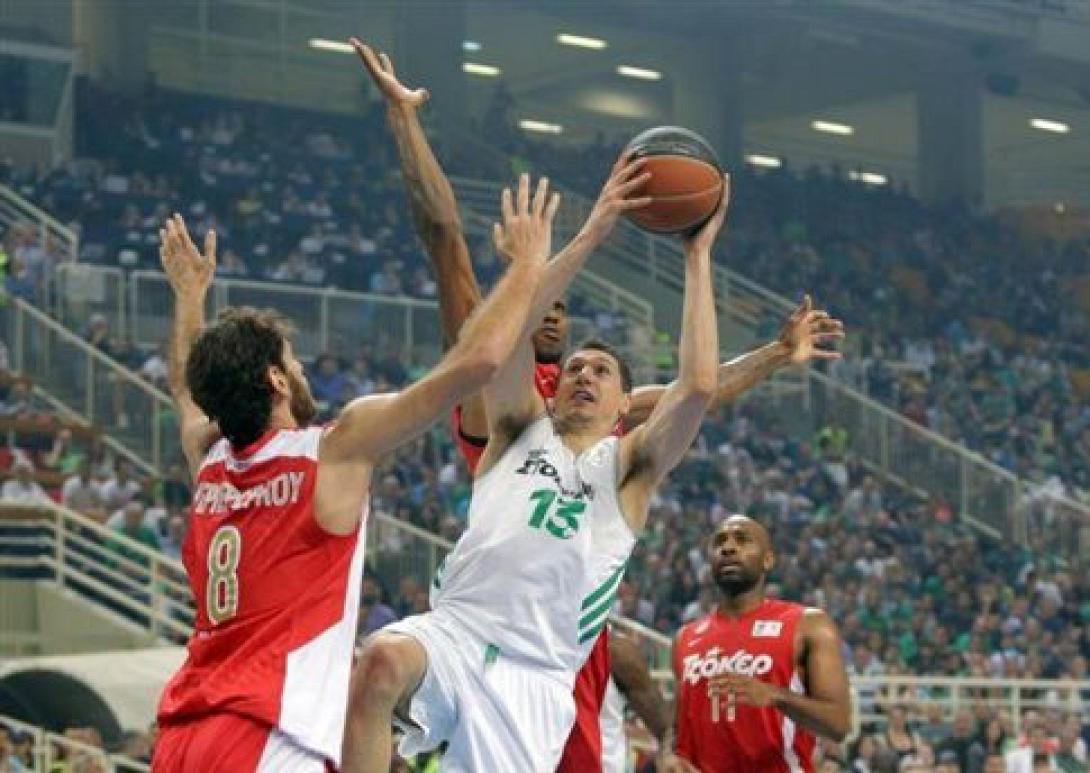 A1 μπάσκετ: ΠΑΟ-Ολυμπιακός 59-56 και ...1-0