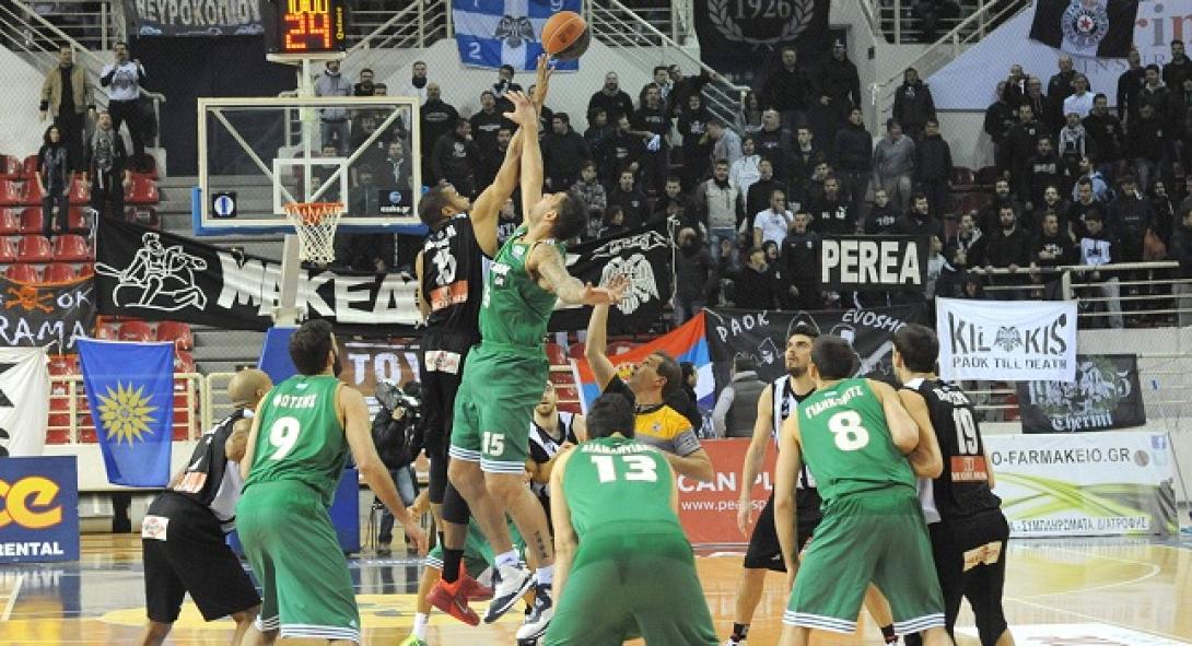 Πρόκριση στον τελικό ο ΠΑΟ, 71-68 τον ΠΑΟΚ