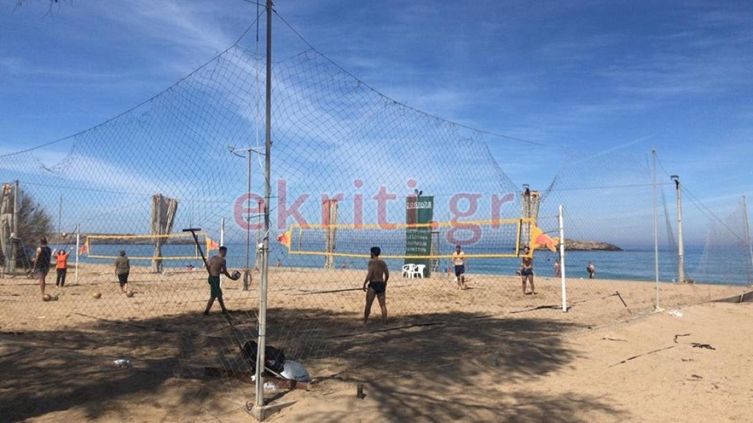 Beach Volley στην παραλία του Καρτερού