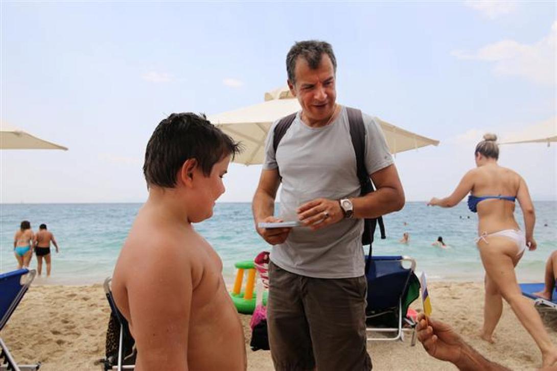 Σταύρος Θεοδωράκης: “Οι παραλίες είναι ο εθνικός μας πλούτος”