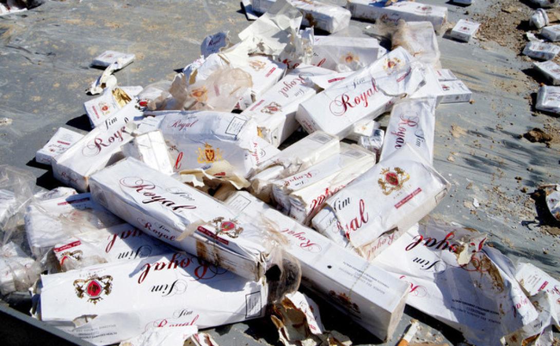  Ανθεί και στο Ηράκλειο το παράνομο εμπόριο τσιγάρων 