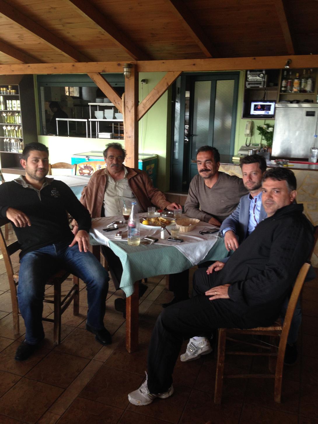 Επισκέψεις υποψήφιου αντιπεριφερειάρχη Ηρακλείου Ζαχαρία Κεφαλογιάννη