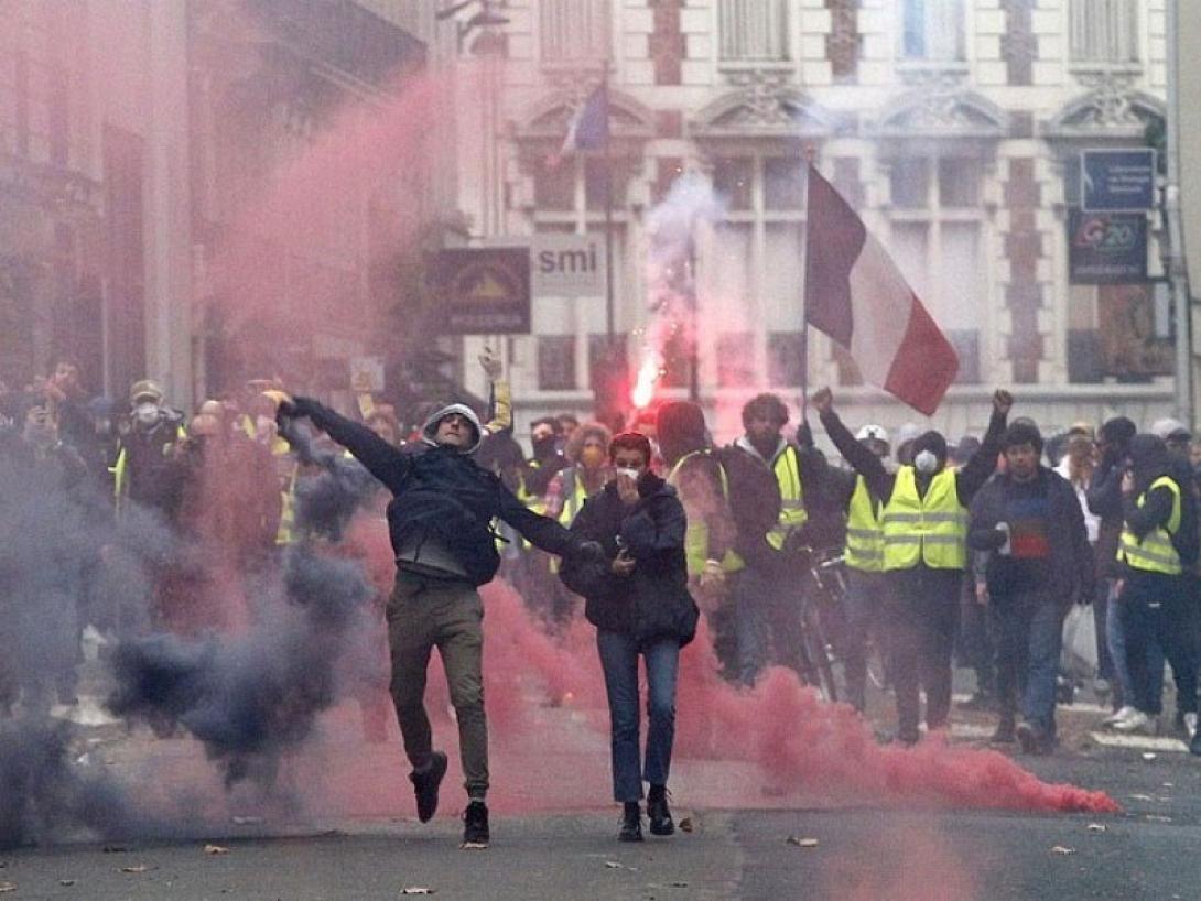Διαδηλώσεις στη Γαλλία