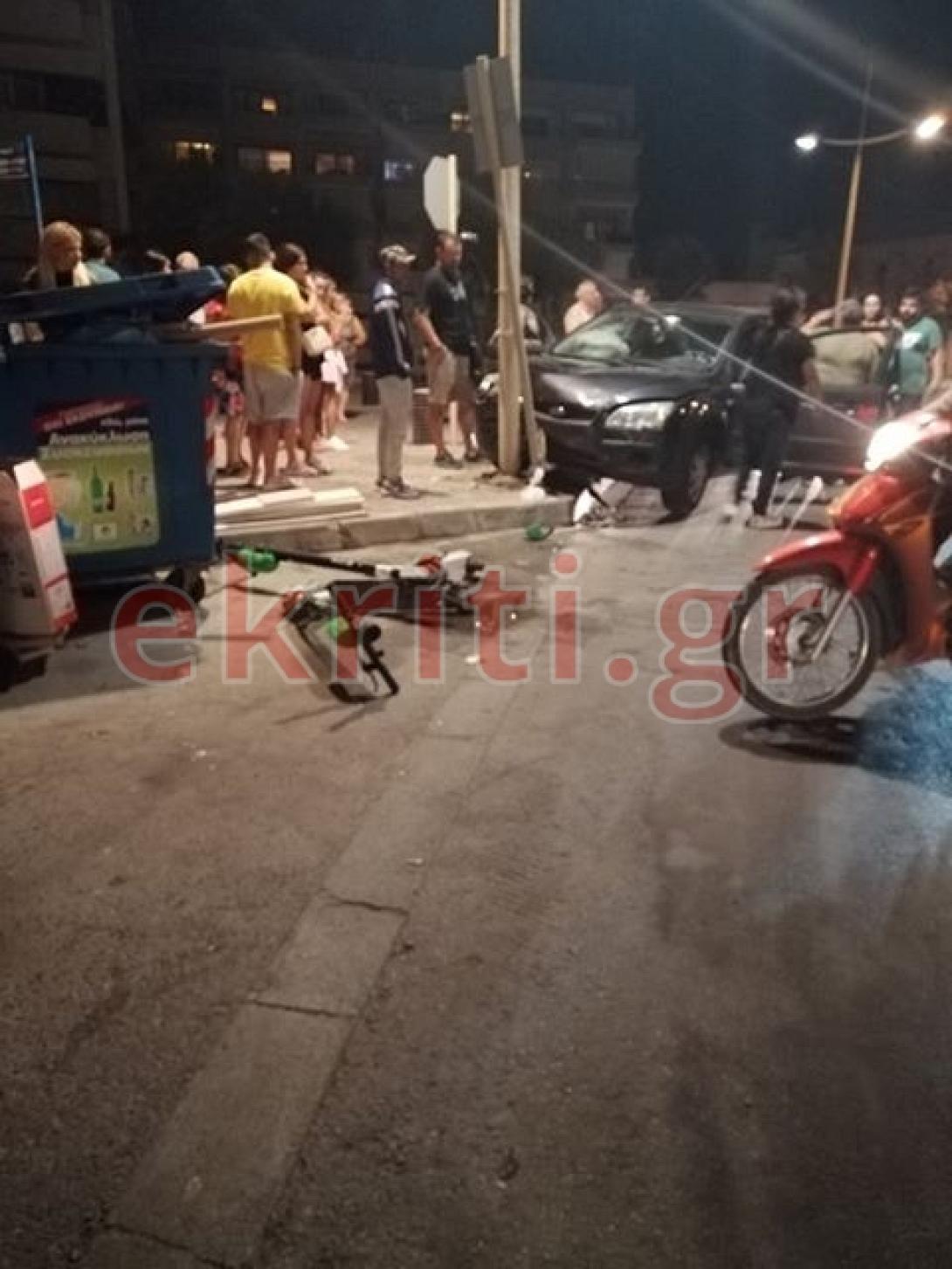 ηλεκτρικό πατίνι τροχαίο