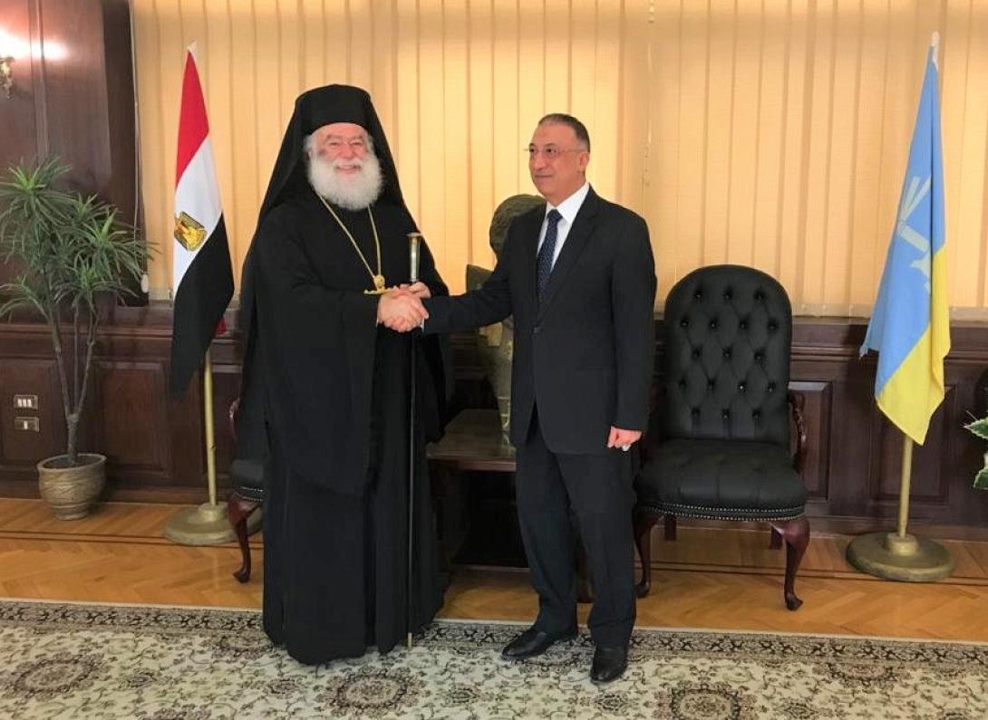 "Είμαστε στο πλευρό του Πατριαρχείου Αλεξανδρείας"