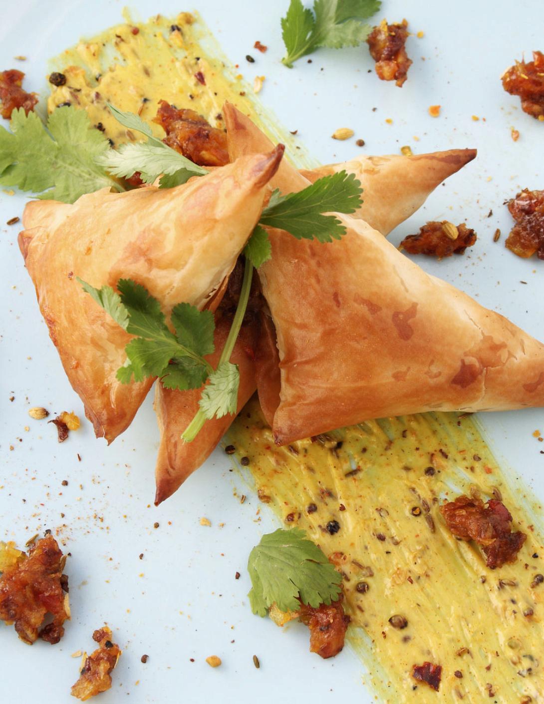 Μπουρέκια με γαρίδες