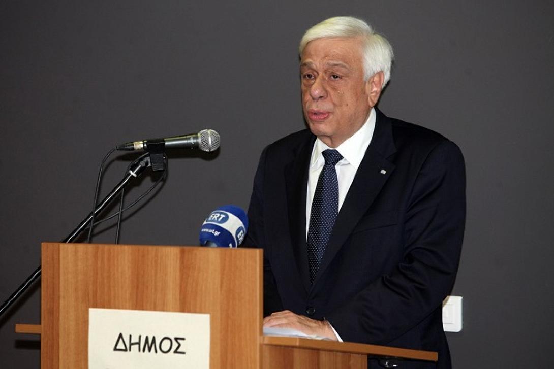 Ο Προκοπης Παυλοπουλος στη Βιάννο