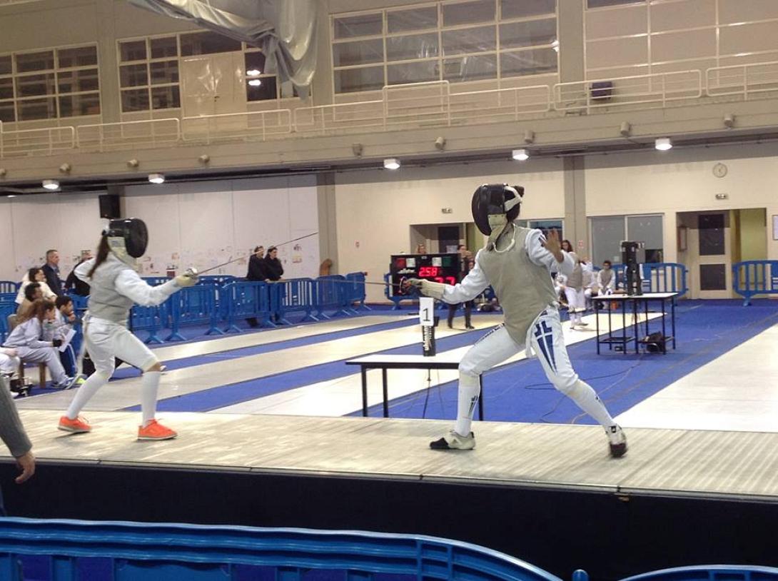 αγωνες ξιφασκιας, μεσσαριτισα, πεδιαδιτακη