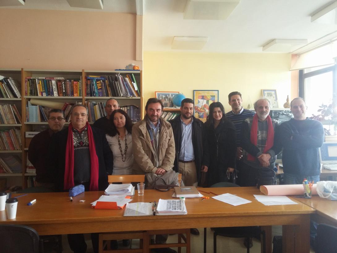 Επίσκεψη Π. Σημανδηράκη στο πειραματικό σχολείο Ηρακλείου