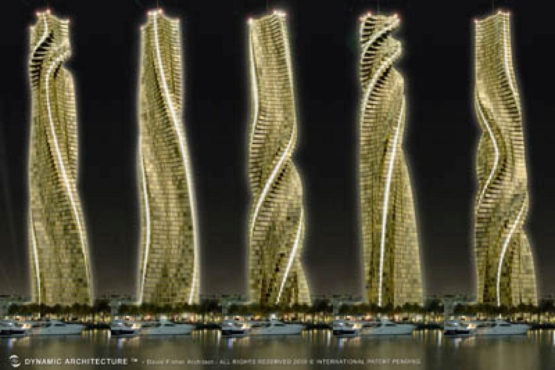 Ένας περιστρεφόμενος ουρανοξύστης (βίντεο)