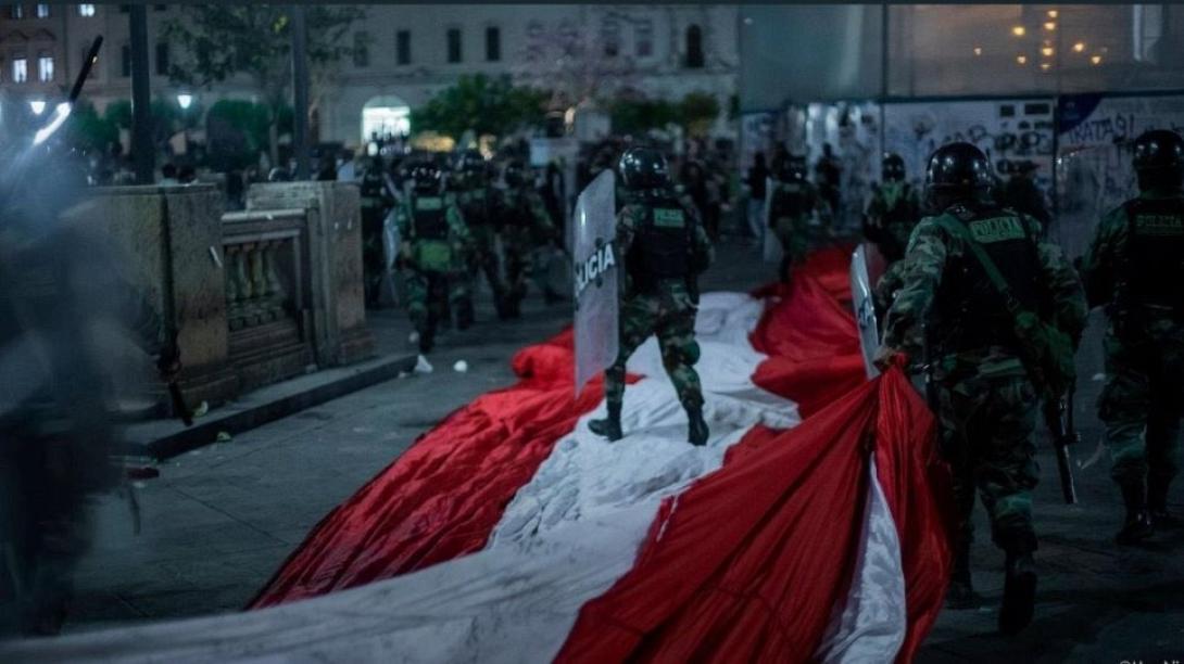 περού διαδήλωση