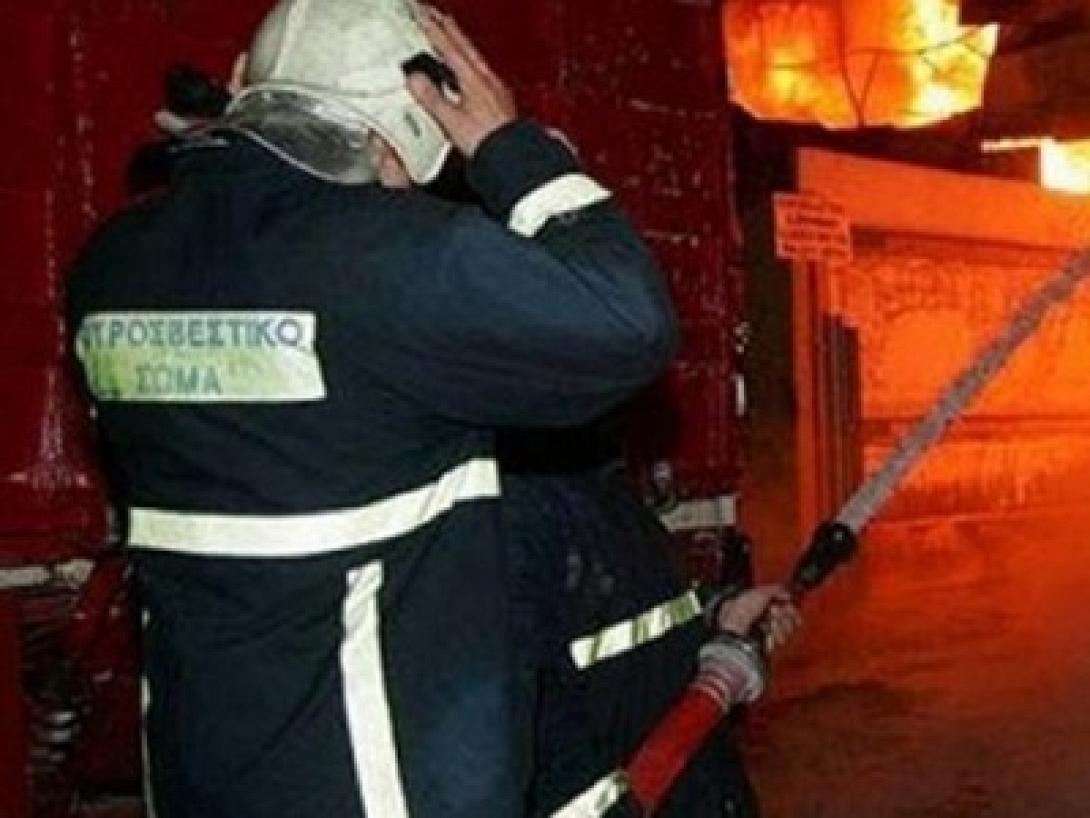 Πυρκαγιά σε μπάρ τα ξημερώματα στο Ηράκλειο