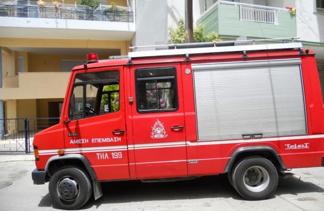 Η κουζίνα άρπαξε πάλι φωτιά σε σπίτι στο Ηράκλειο