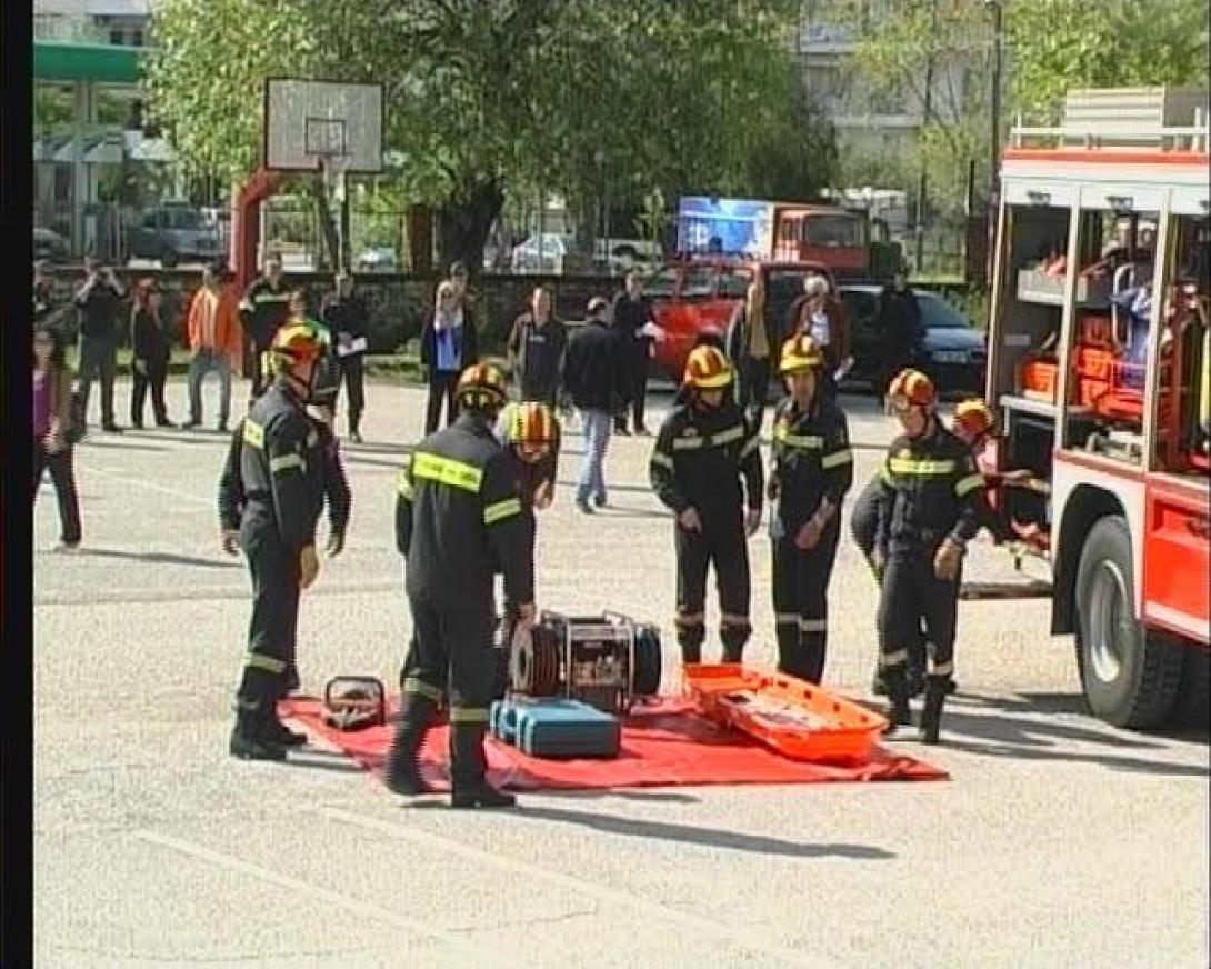 πυροσβεστική άσκηση