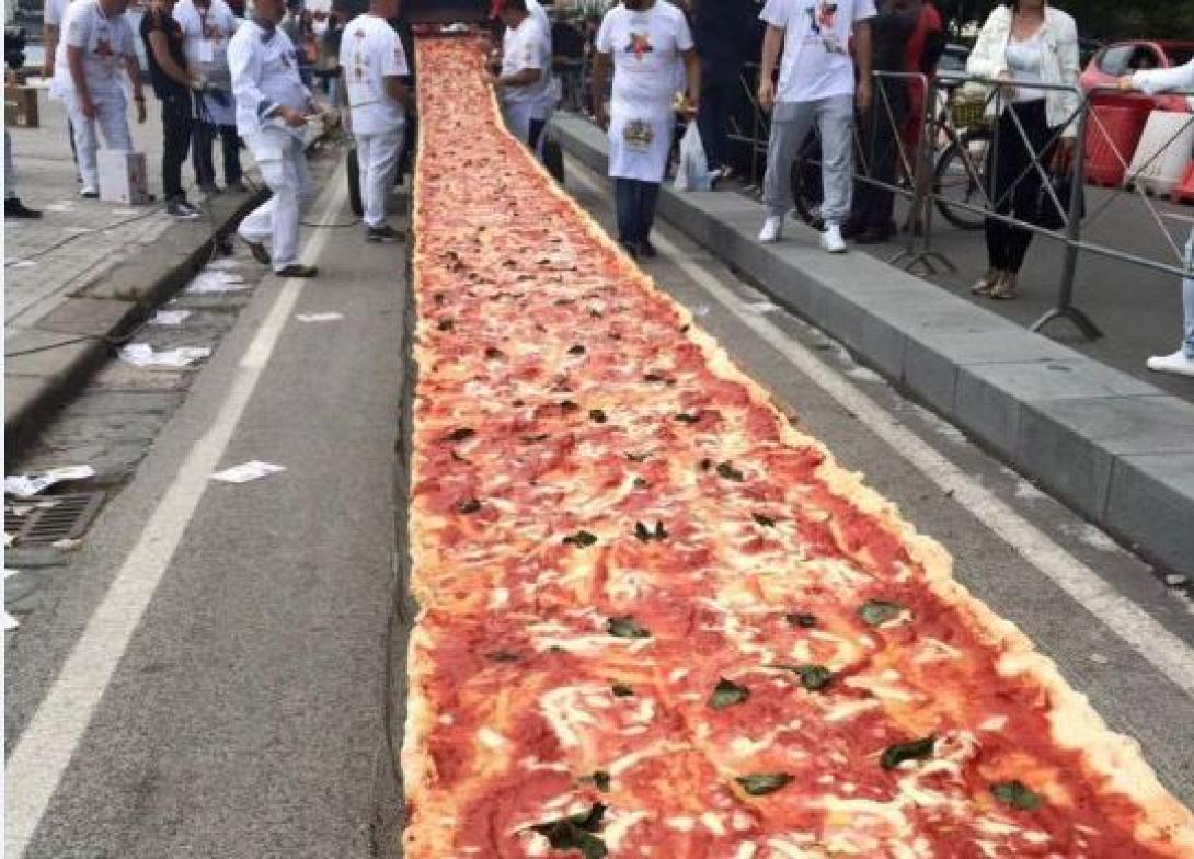 Ναπολι πιτσα ρεκορ
