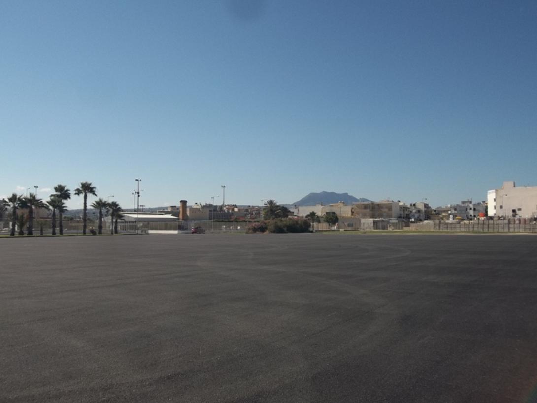 Έτοιμη η νέα πίστα εξέτασης υποψηφίων μοτοσικλετιστών στο Ηράκλειο (φωτογραφίες)