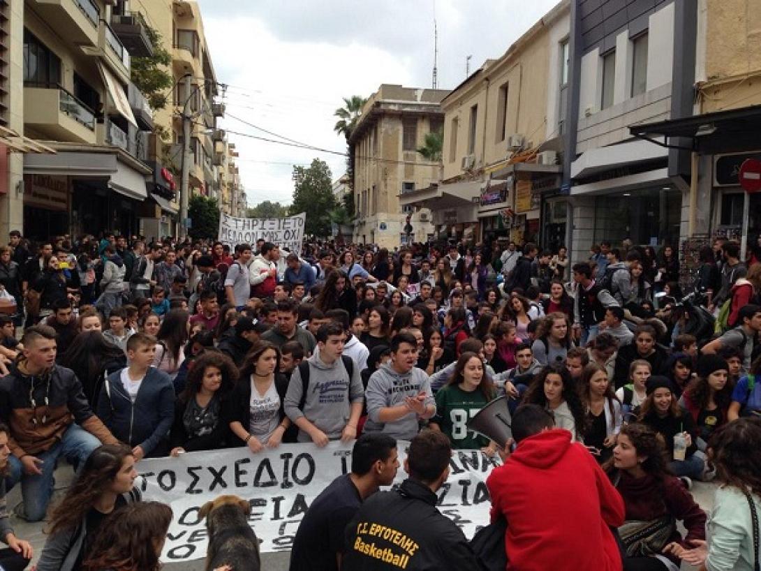 Η Ένωση Γονέων Μαθητών Ηρακλείου για τις καταλήψεις