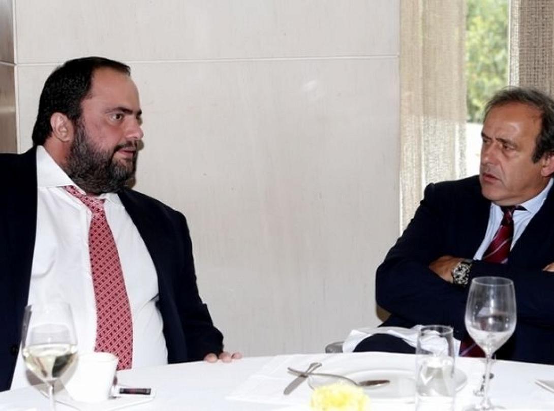 Έφαγε με Μαρινάκη και είδε Μελισσανίδη-Τζίγγερ ο Πλατινί!