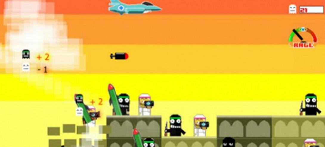 Μαύρη προπαγάνδα με παιχνίδι που τίτλο έχει "Βομβαρδίστε τη Γάζα"