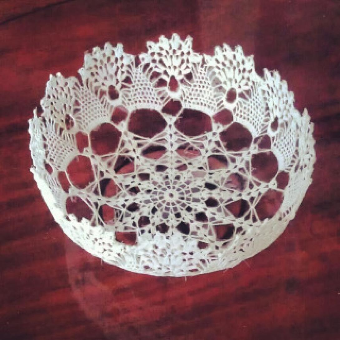 Το πλεκτό σεμέν που έγινε ... μπολ