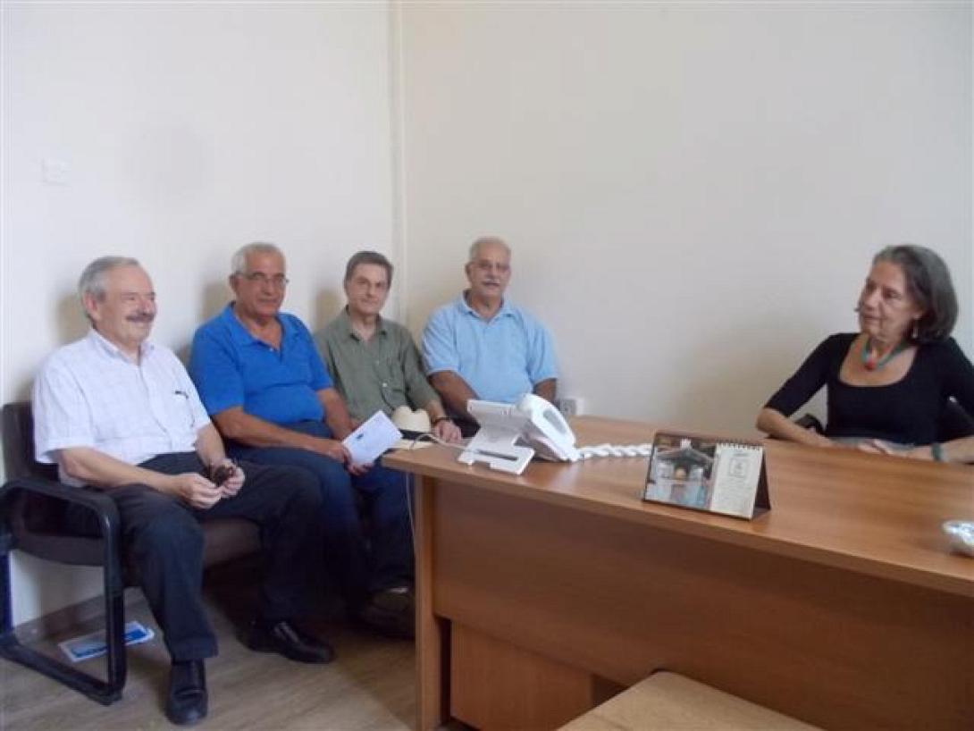 Στην αντιδήμαρχο Πολιτισμού "Οι φίλοι του Λουξεμβούργου στην Κρήτη"