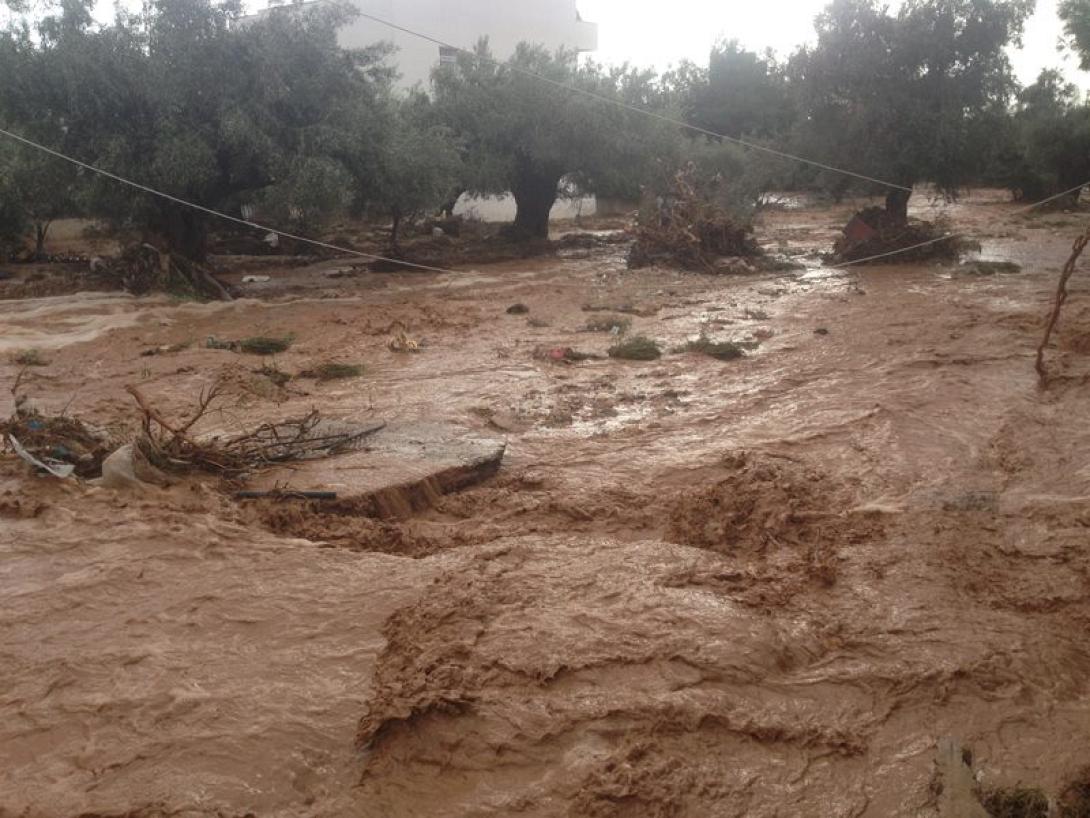 πλημμύρες αττικη