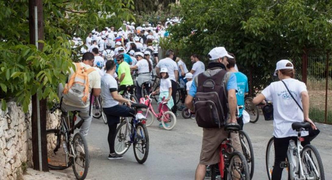ποδηλατικός γύρος πεδιάδας