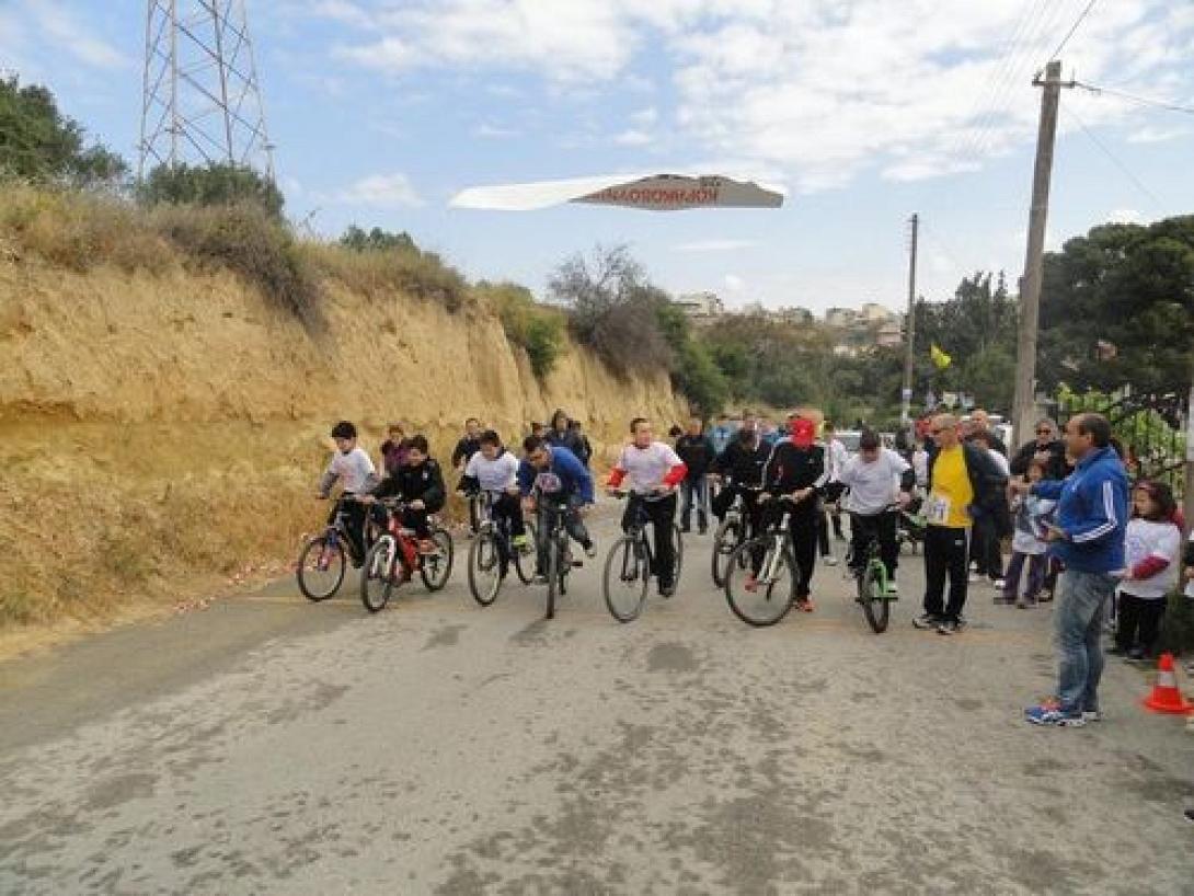 Αγώνας δρόμου - πεζοπορίας - ποδηλασίας στο Κορακοβούνι 