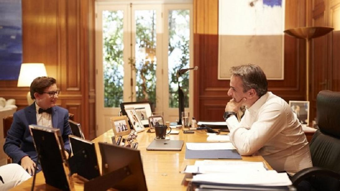 13χρονος ποιητής - μητσοτάκης