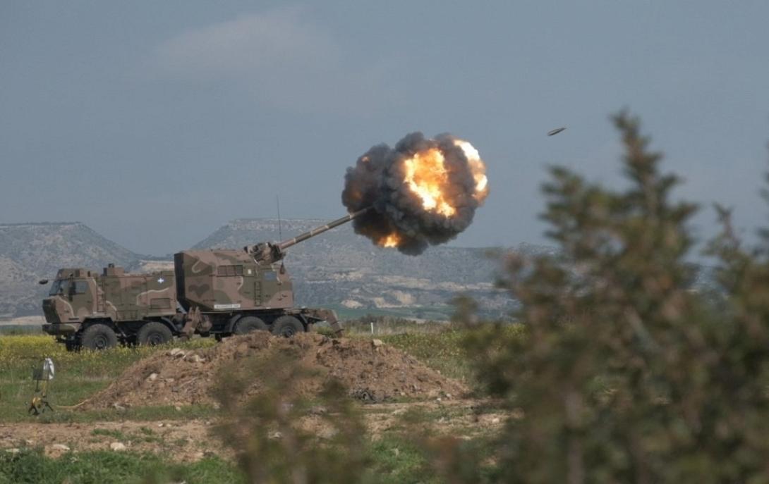 Εθνική Φρουρά Κύπρος πυροβολικό