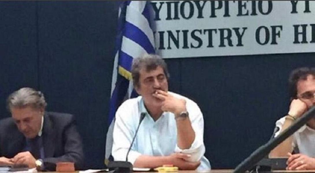 Η φωτογραφία που επέλεξε η ΝΔ για να απαντήσει στο άρθρο του Αλέξη Τσίπρα