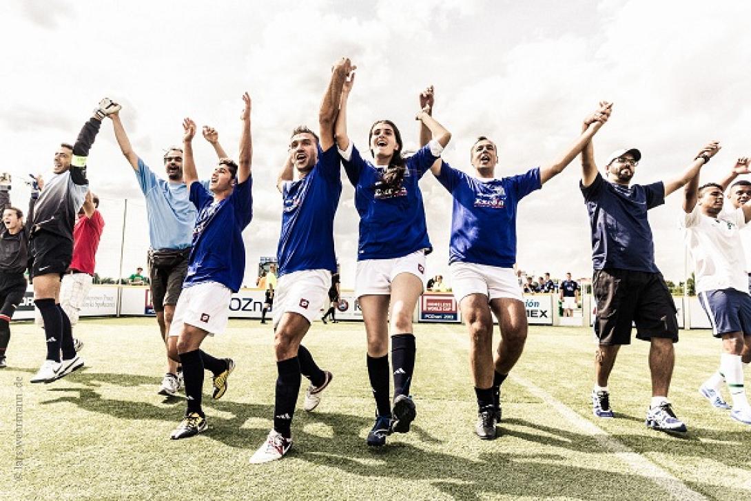 Η ελληνική ομάδα αστέγων στο Παγκόσμιο Κύπελλο στη Χιλή