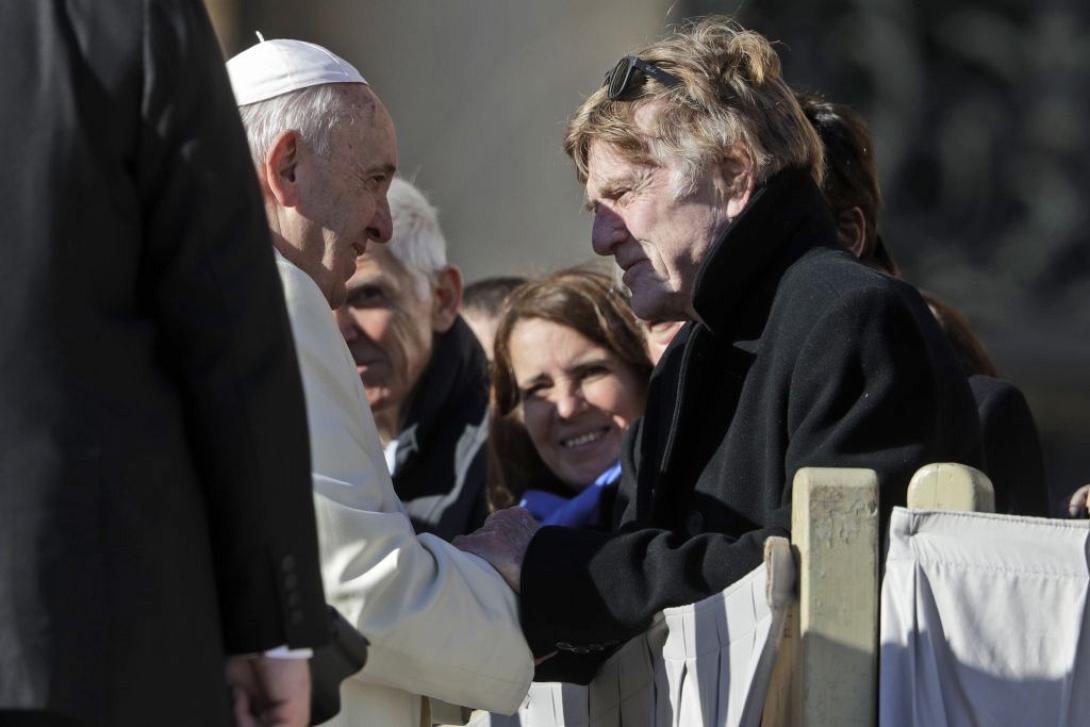 πάπας φραγκίσκος ρόμπερτ ρέντφορντ