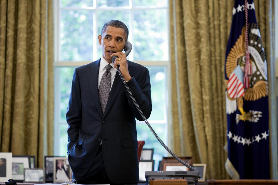 Τηλεφωνική επικοινωνία του Ομπάμα με τον Κινέζο ομόλογό του