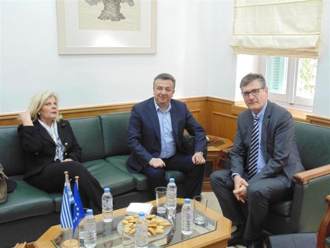 Συνάντηση του Περιφερειάρχη με το νέο Γερμανό πρέσβη 