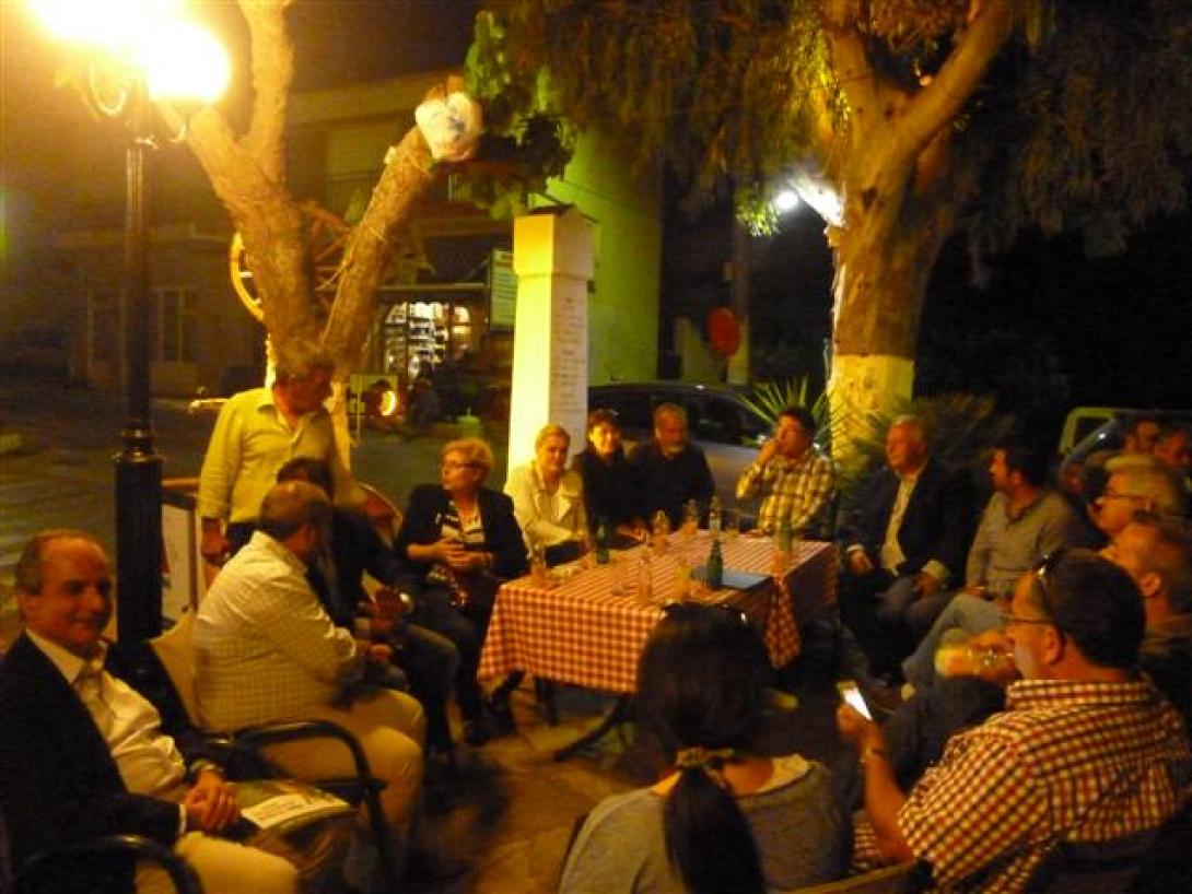 Ολοκλήρωσε τις περιοδείες της στο Ρέθυμνο η Μαρία Λιονή