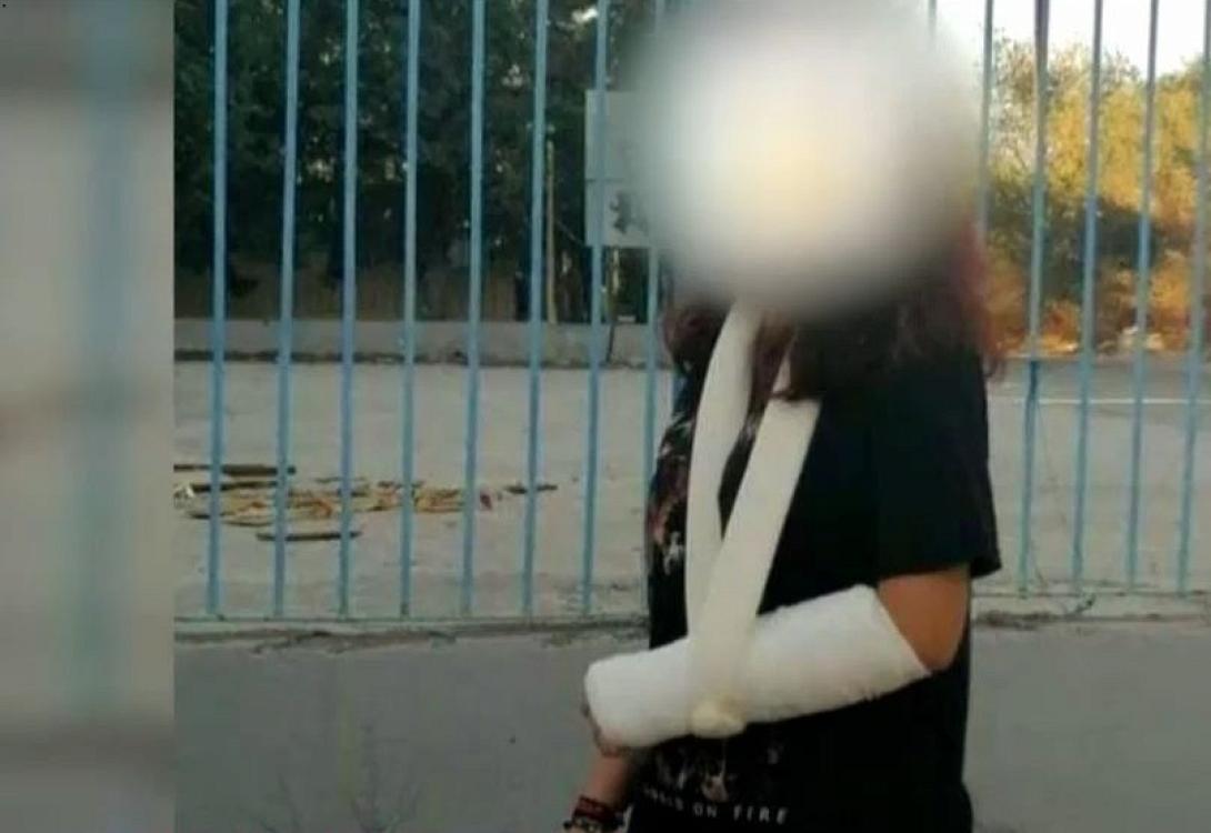 τραυματισμος μαθήτριας